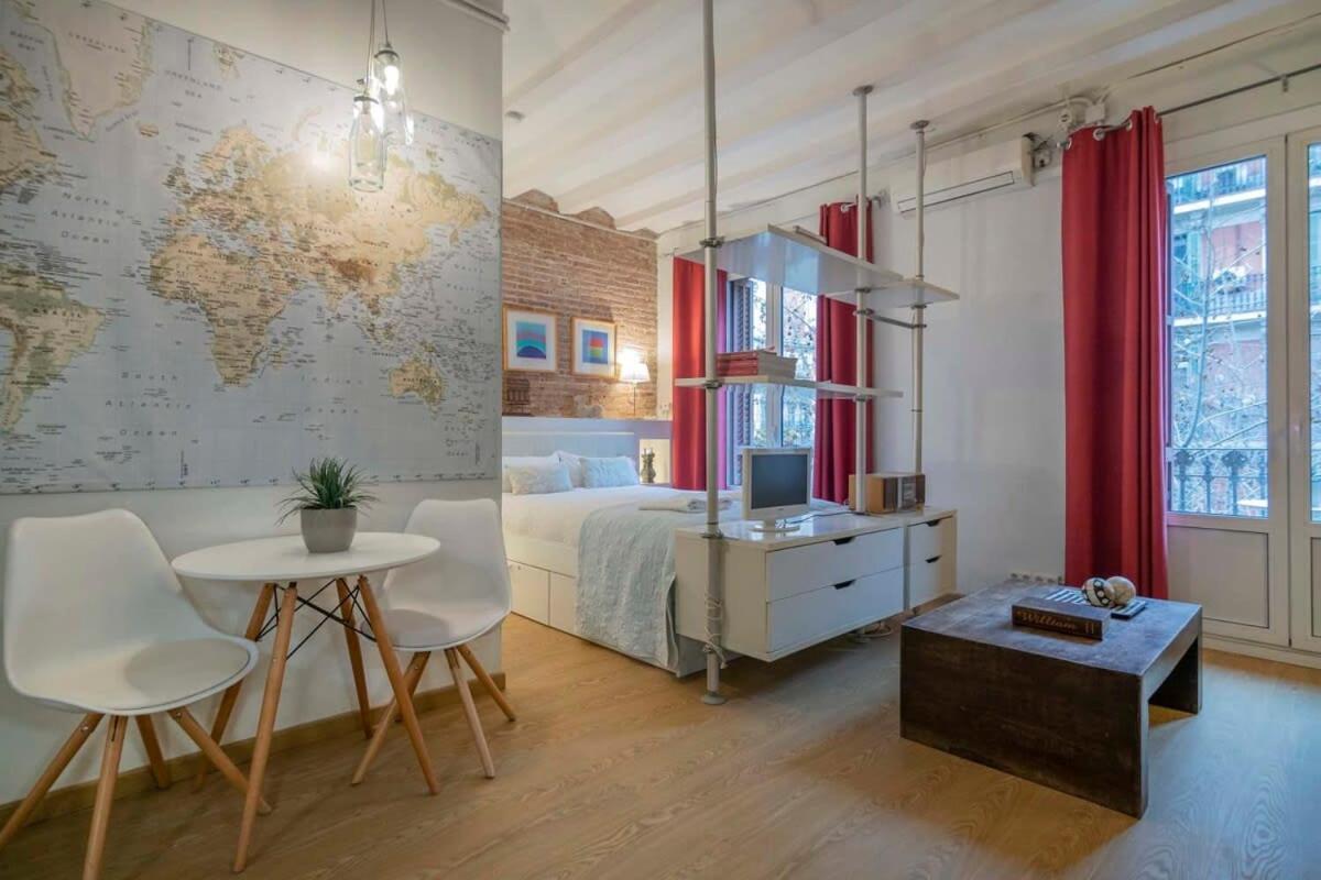 Exclusive 2 Bedroom Apartment In The City Center Barcelona Bagian luar foto